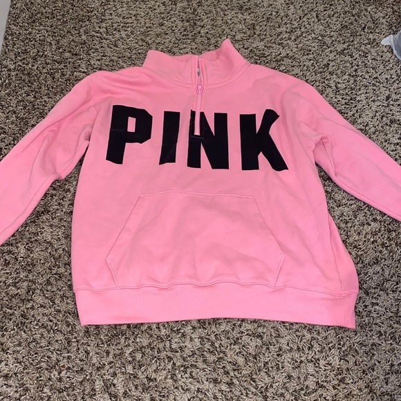 Hot pink hoodie from PINK Victoria secret